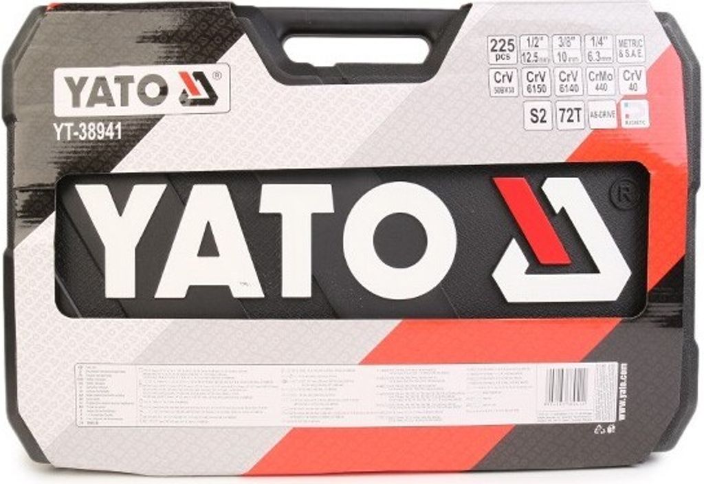 Mechanik-Werkzeugsätze Yato YT-38941 Produktbild 