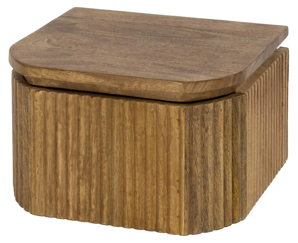 Table de chevet étroite 19cm FURNLUX Welle - Gagnez de la place au lit
