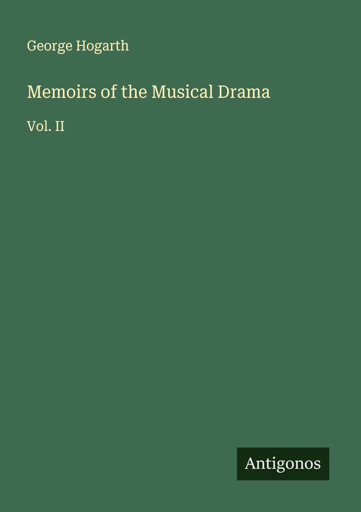 Memoiren des Musikdramas