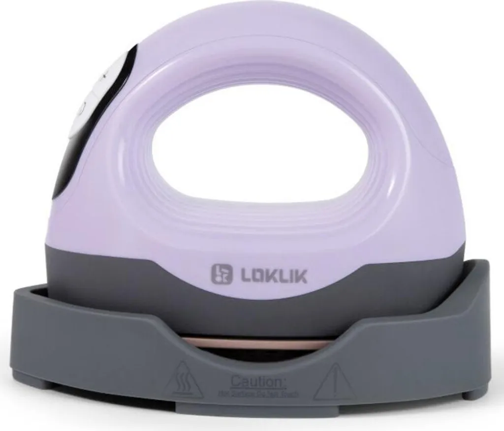 Mini Presse à Chaud Textile Loklik ImPress 3 Violette - Idéale Flocage