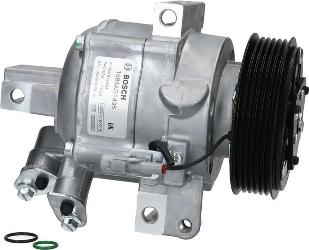 Compresseur de climatisation Ø 100 mm BOSCH robuste en 12 Volts - 3