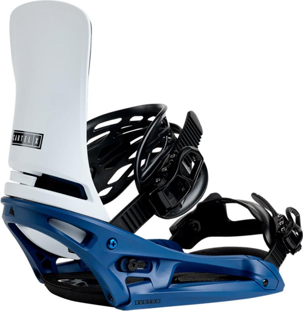 Burton Cartel X Est Snowboardbindungen Blau L Herren Blau L