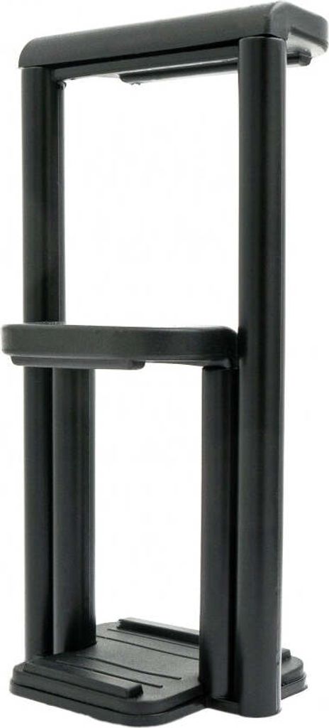 SYSTEM-S Smartphone Tablet Halterung Befestigung in Schwarz für Kamera Stativ Stick