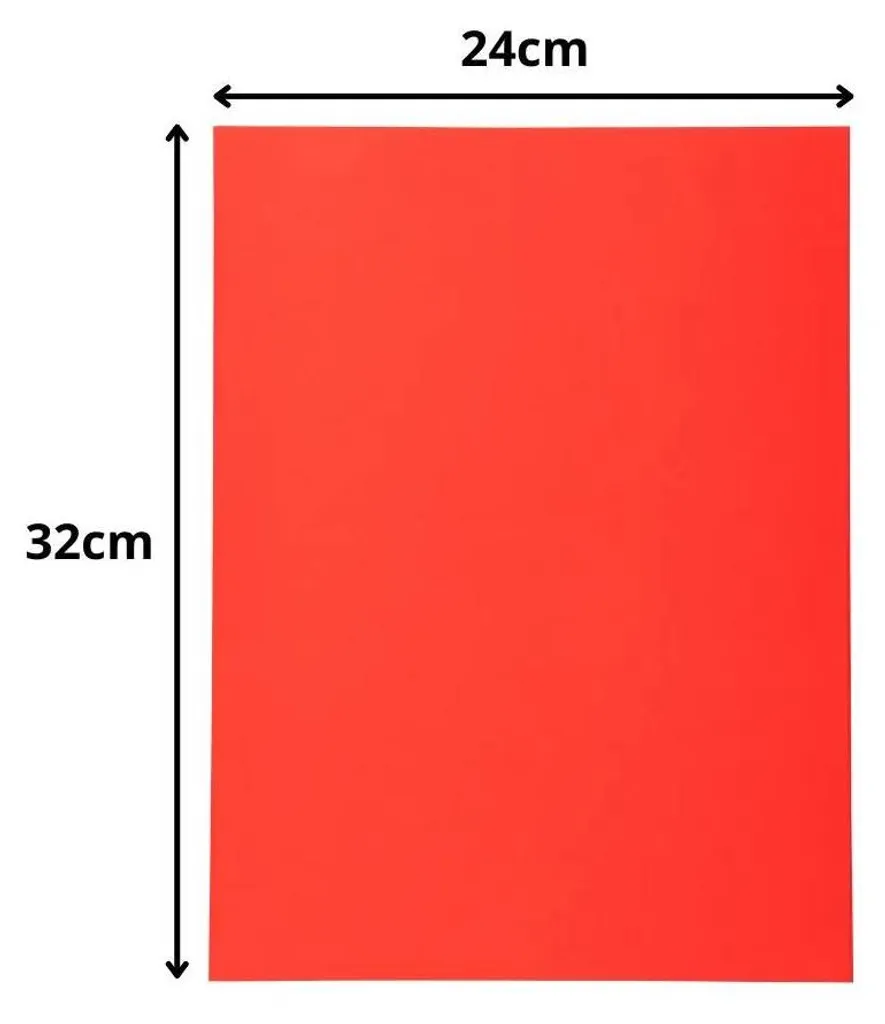 Classement A4 Efficace : 500 Chemises Rouge 24x32cm Recyclées - 6