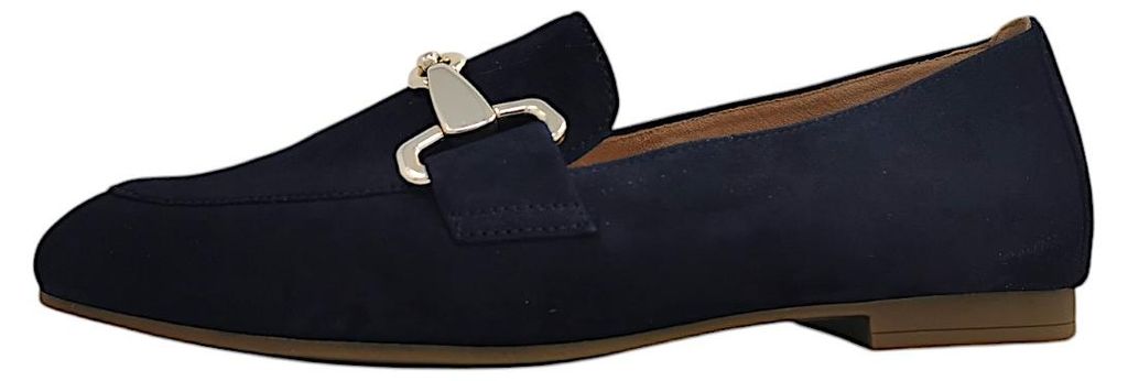 Gabor : chaussures basses, mocassins, couleur noire, pour Image du produit 