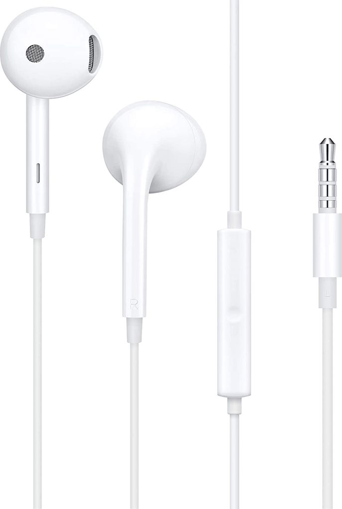 In Ear Kopfhörer Für Apple iPhone 8 7 6 5 iPad Stereo AUX Headset Mikrofon 3,5 Klinke