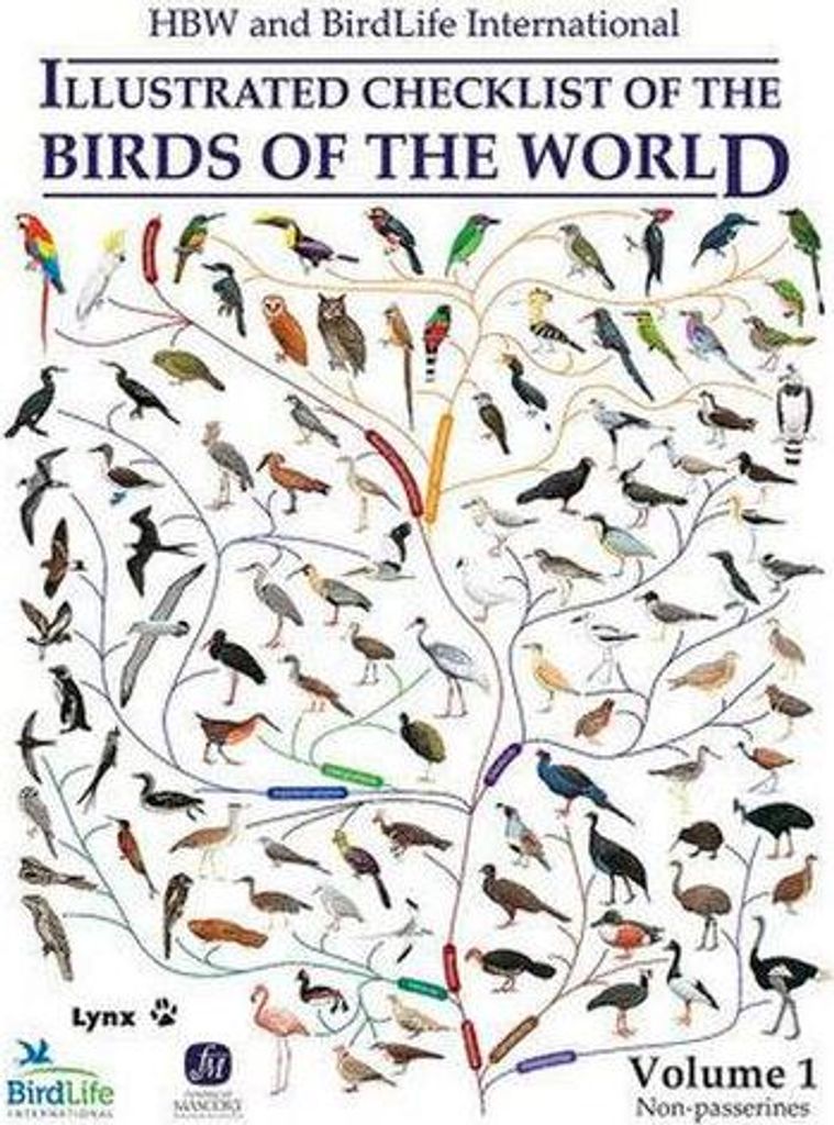 HBW and BirdLife International Illustrated Checklist of the Birds of the World vol.1