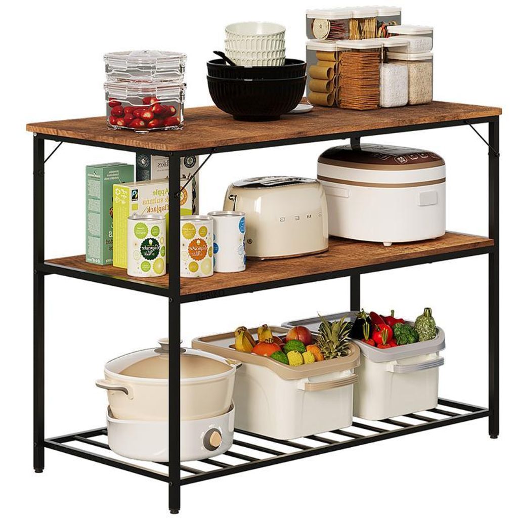Mobile Da Cucina, Isola, Ripiano, Stile Loft, Industriale, Immagine del prodotto 