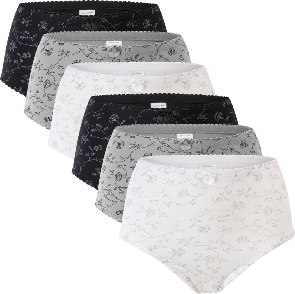 Celodoro Damen Taillenslip (6er Pack) Microfaser-Slip mit Produktbild 