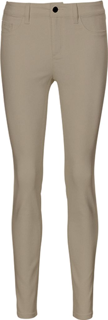 Damen-Skinny-Jeans, supersoft, sand, Gr. 50 : sand : 50 : 78% Baumwolle, 20% Polyester, 2% SP