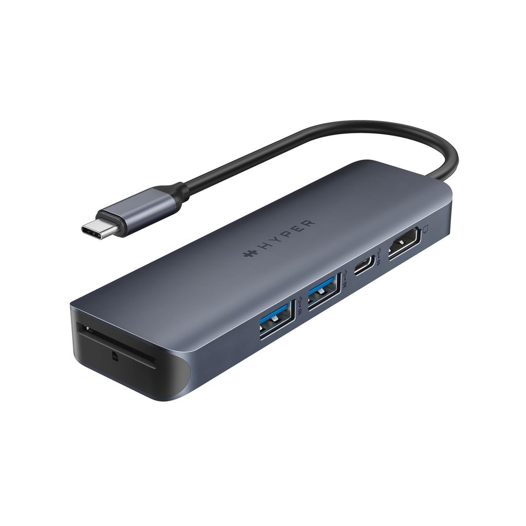 Targus HyperDrive Next, USB typu C, 100 W, Černá, MicroSD Obrázek produktu 