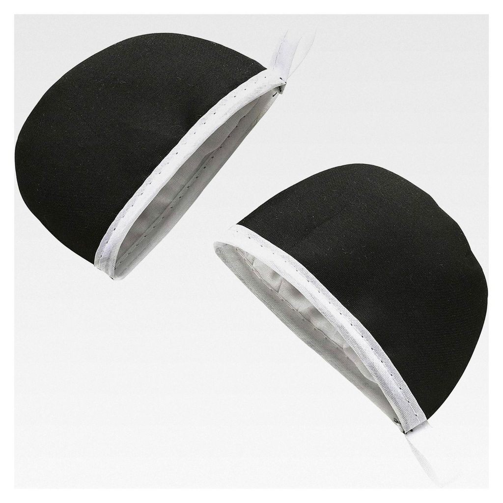 Keramik Set 2 Topflappen, Baumwolle, Schwarz, 2 Stück