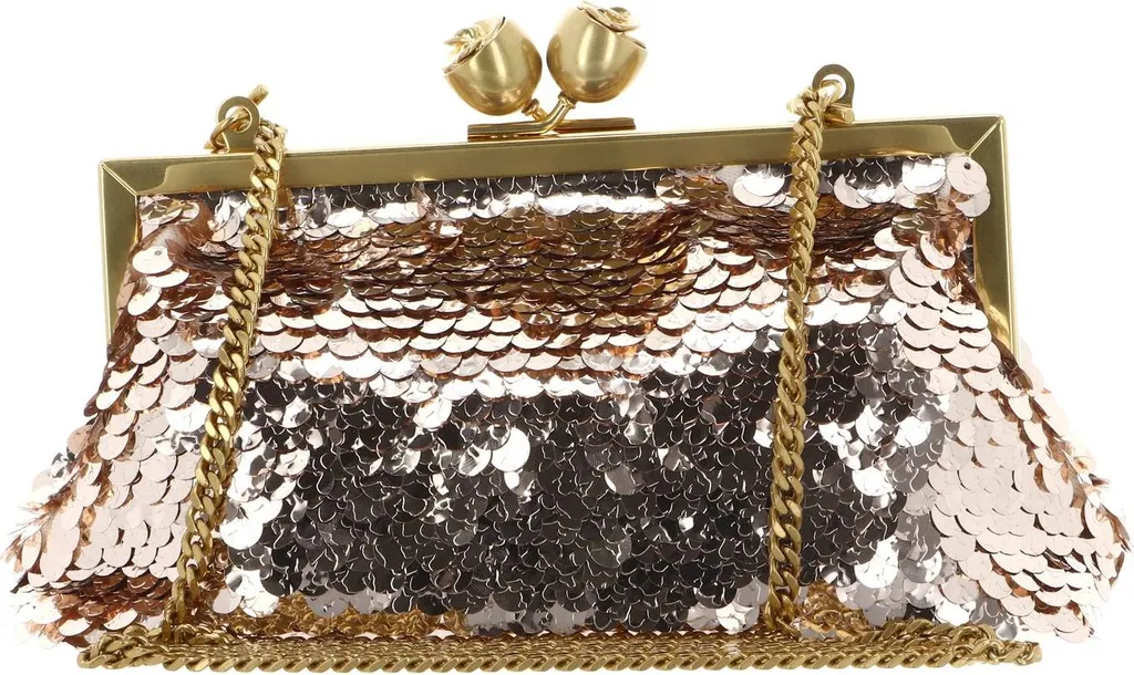 Pochette Ted Baker Rose Gold Sequinz - Accessorio Eventi Luxury - 3