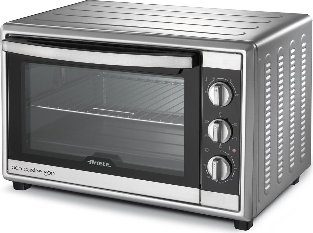 Ariete 0945/00, 56 l, Silber, Drehregler, 90 - 230 °C, Produktbild 