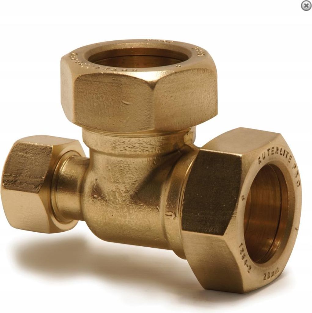 Conex Kompressions-T-Stück 22X22X15 Mm Kuterlite