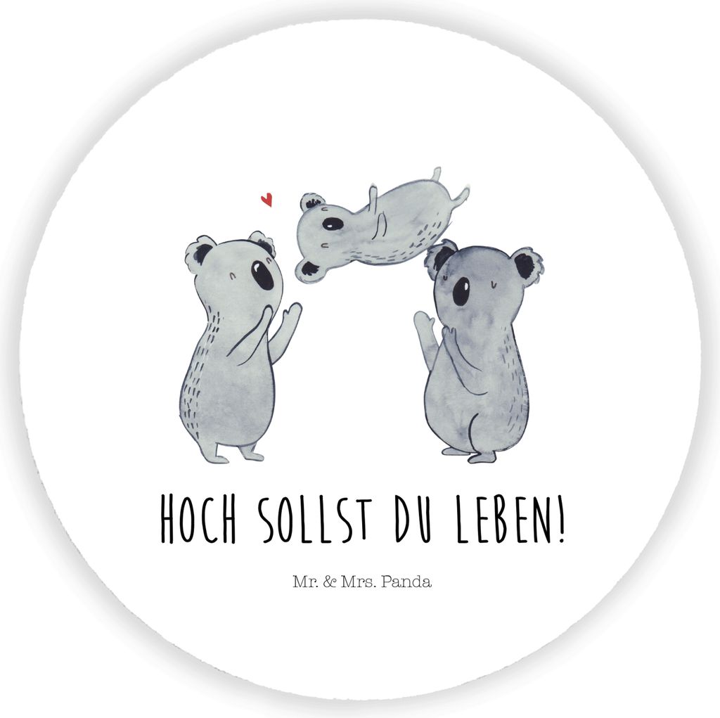 Mr. & Mrs. Panda magnet Koalas Feiern - Weiß - Geschenk, pinnwand, Geburtstag, Herzlichen Glückwunsch, für kühlschrank, Herz, Kühlschrankmagne...