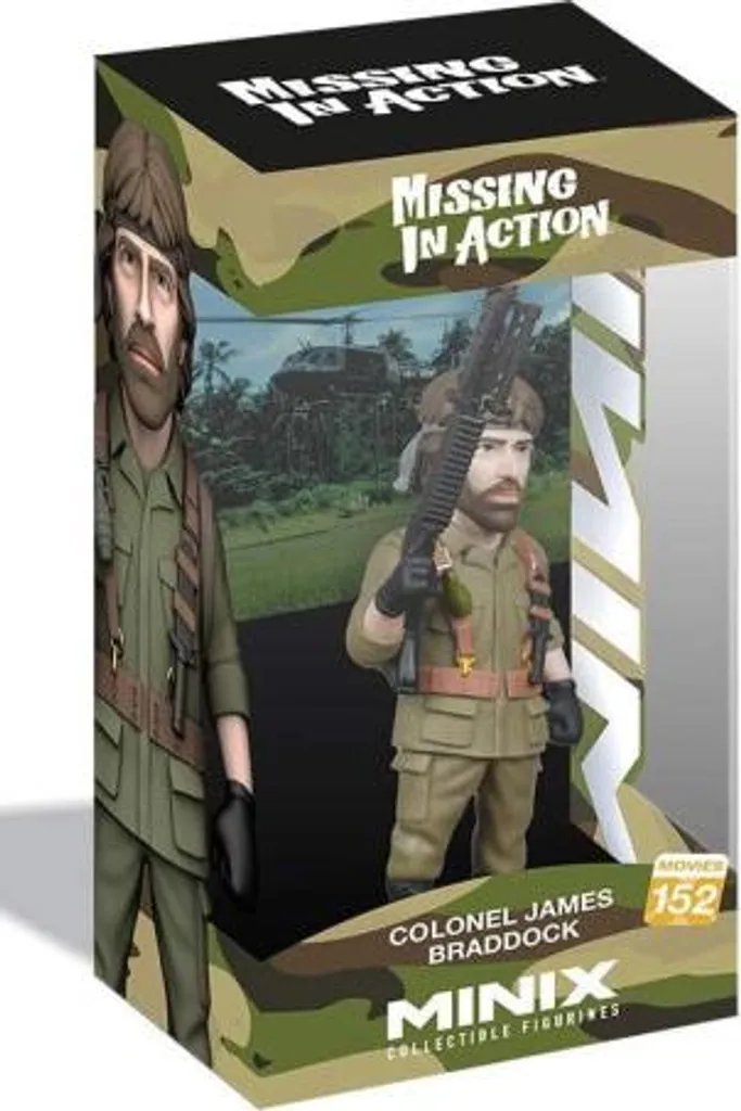 Figurine Minix Chuck Norris en vinyle résistant édition limitée - 8