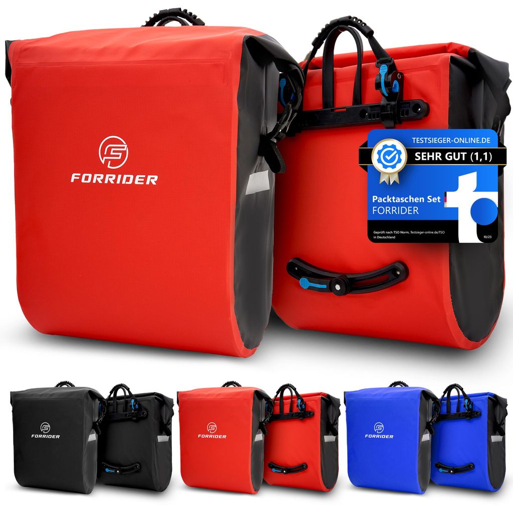 Forrider Tourer 2er Set Gepäckträgertasche - mit viel Produktbild 
