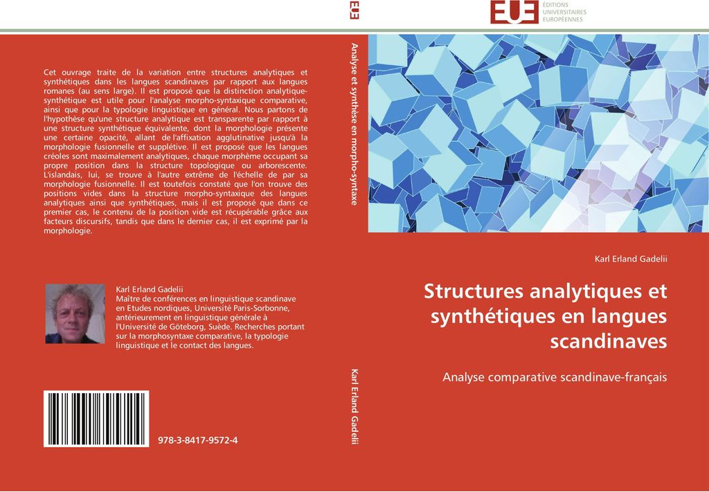 Structures analytiques et synthétiques en langues scandinaves