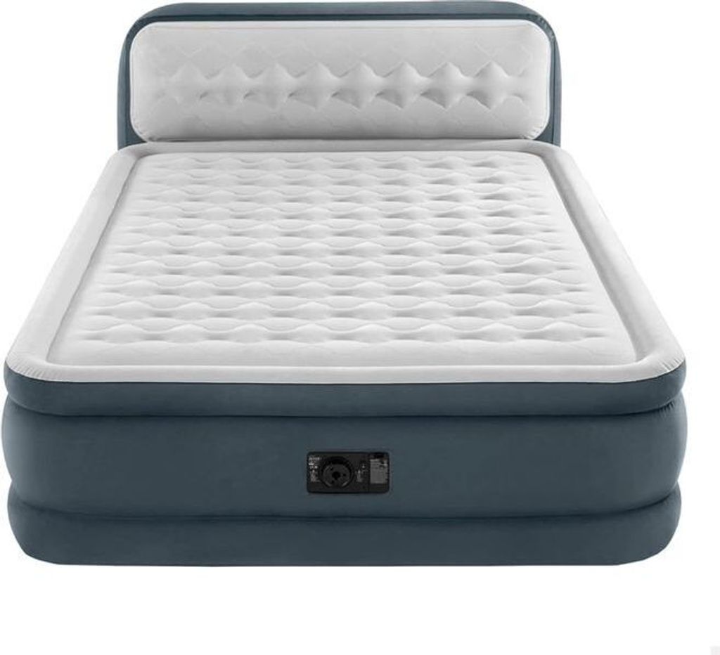 Intex Ultra Plush Luxus Luftbett  mit Pumpe | Kopfteil | Produktbild 