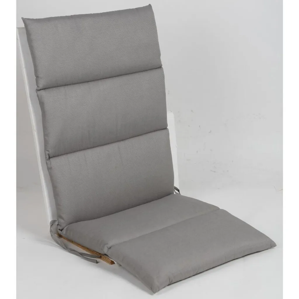 Coussin de Chaise Jardin Haut Dossier Rollstepp - Pack de 4 avec Rembourrage