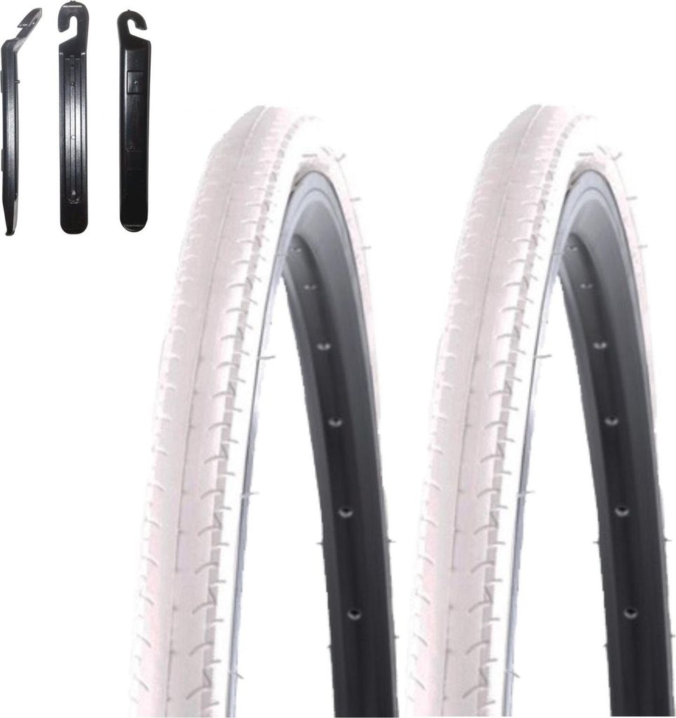 2 x Kenda 28" Kontender K-196 Rennradreifen in Weiß 26-622 Produktbild 