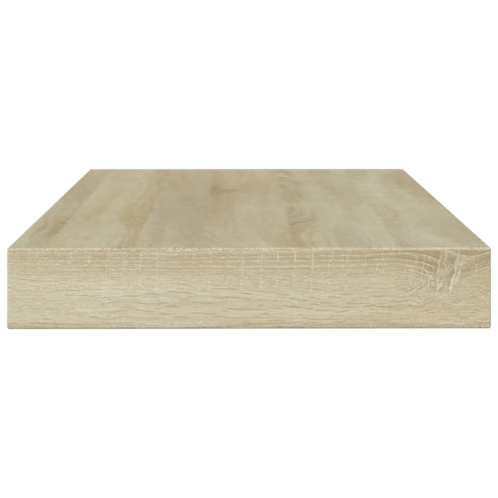 vidaXL Bücherregal-Bretter 4 Stk. Sonoma-Eiche 100x10x1,5 cm