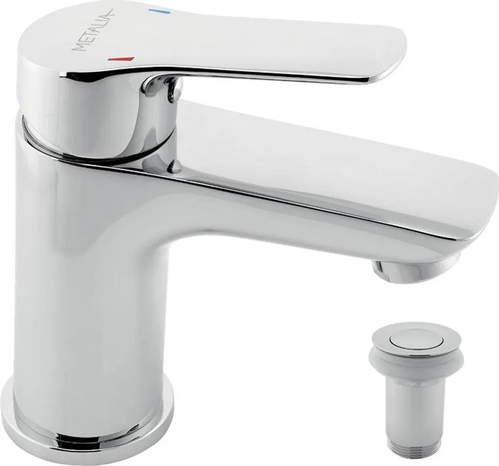 Miscelatore per lavabo Metalia 54 leva 54003,0