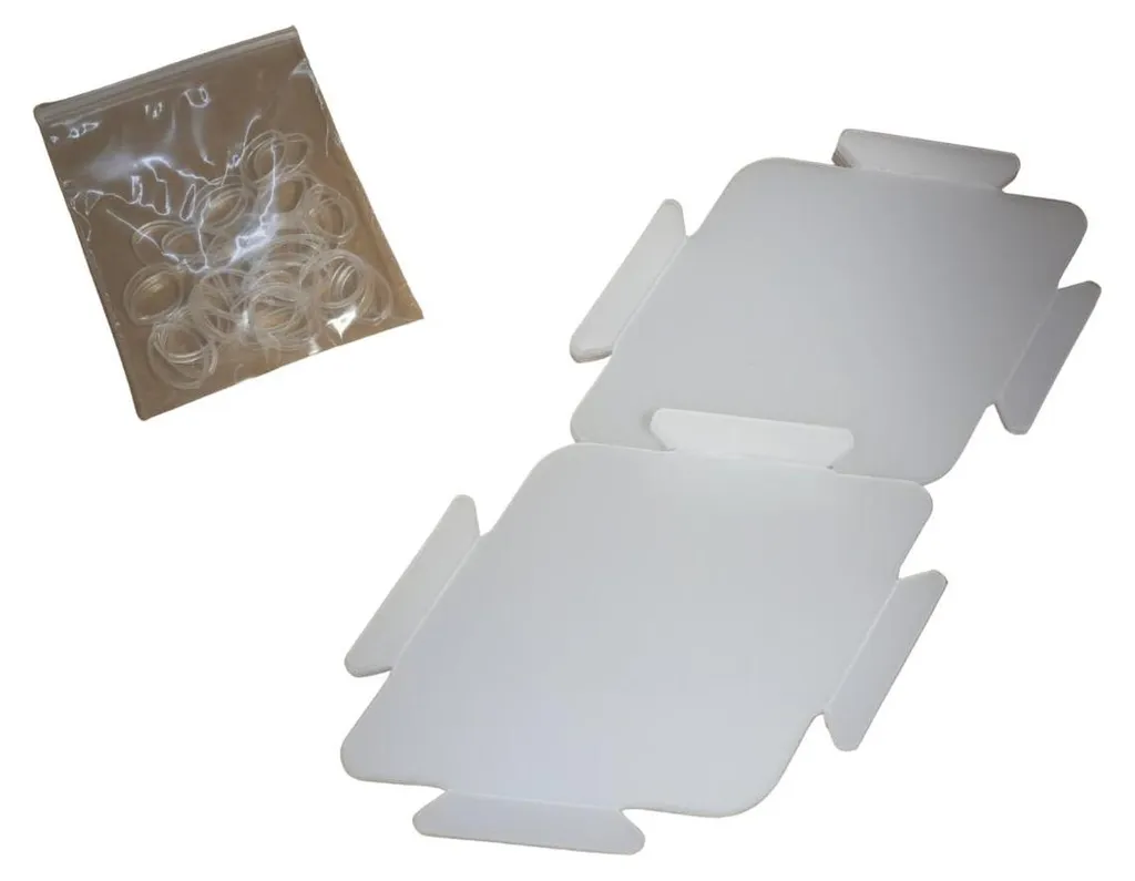 Lampe DIY Sheedz Abat-jour Transparent 18 LED pour Déco Intérieure