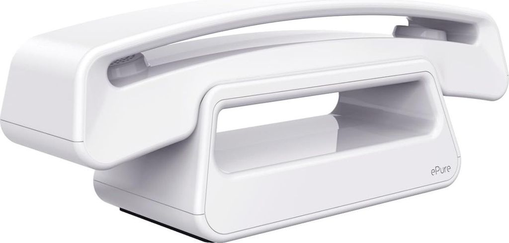 Alcatel ePure#3 Iconic DECT-Telefon Anrufer-Identifikation Weiß