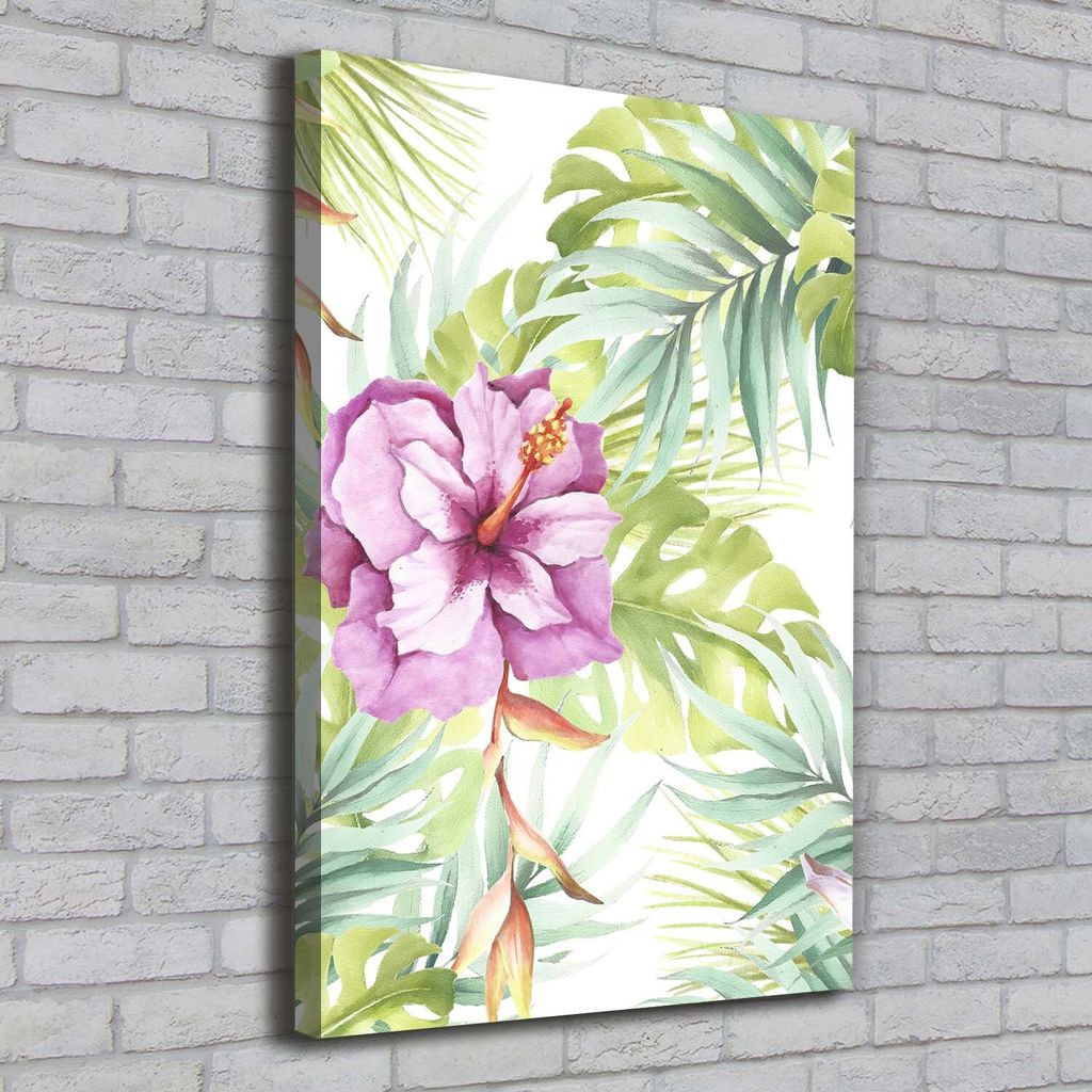 Tulup Leinwandbild - 70x100cm - Wandkunst - Drucke auf Leinwand - Leinwanddruck - Wohnzimmer Wanddekoration XXL - Wohnung Deko Kunstdrucke - Blum...