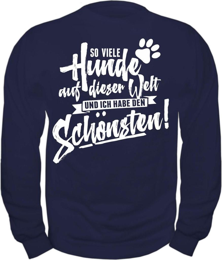Herren Sweatshirt So viele Hunde auf der Welt und ich habe den Schönsten