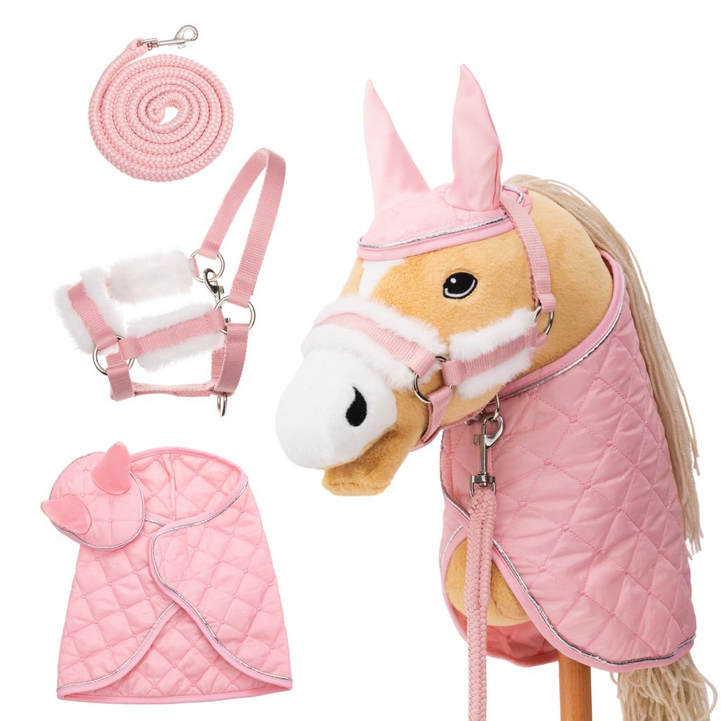 Hoofly Hobby Horse Zubehör Set – Halfter mit Strick, Decke Produktbild 