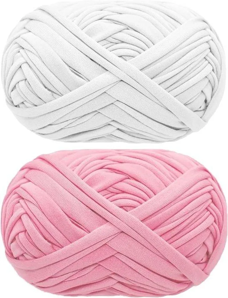 Fil de coton Wol-Katun pour crochet - Lot de 2 pour tricot fait main
