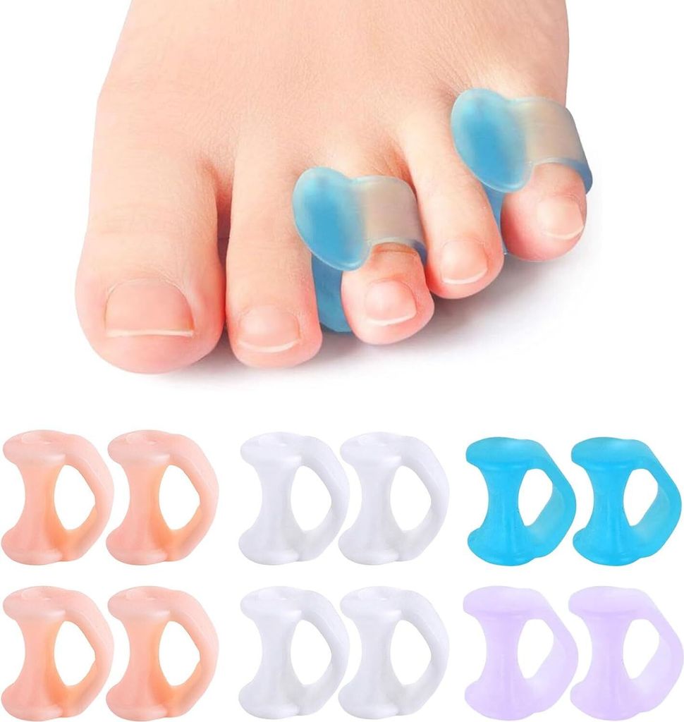 12 Stücke Zehentrenner, Pinky Toe Separatoren, Produktbild 