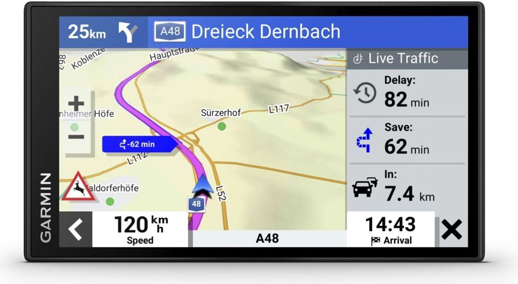 DriveSmart 66 EU MT-D Navigationsgerät Produktbild 