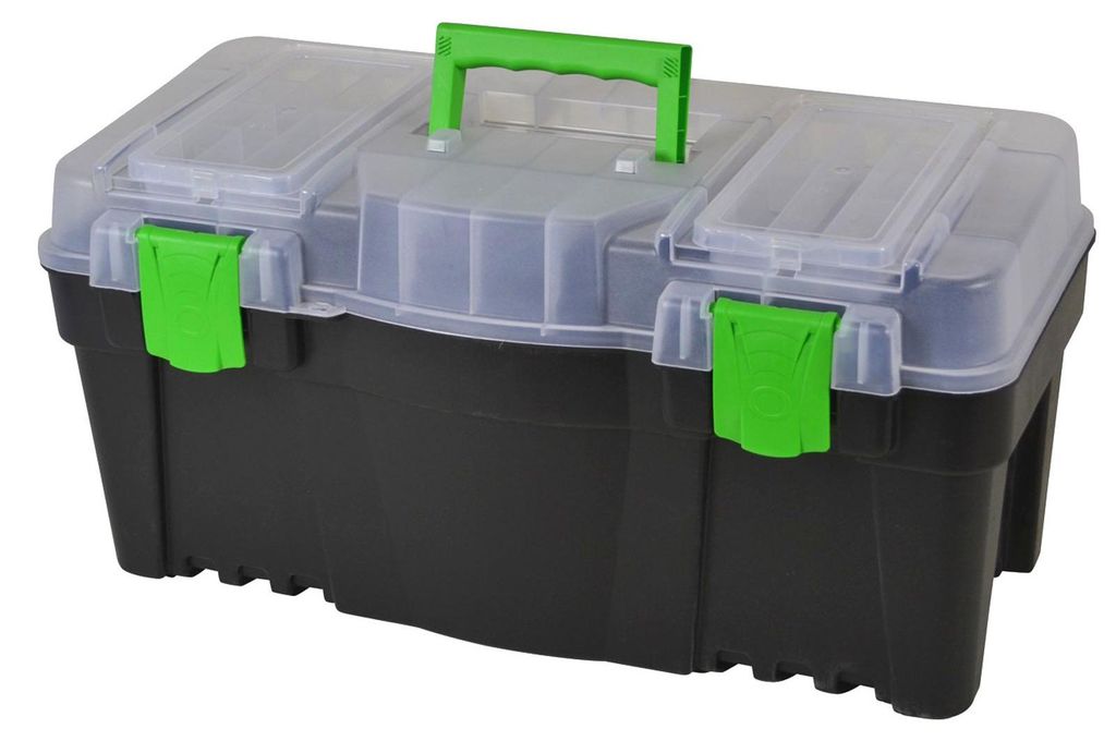 de fin d'année  Boîte à outils Green Box 22'' 55x27x27cm Image du produit 