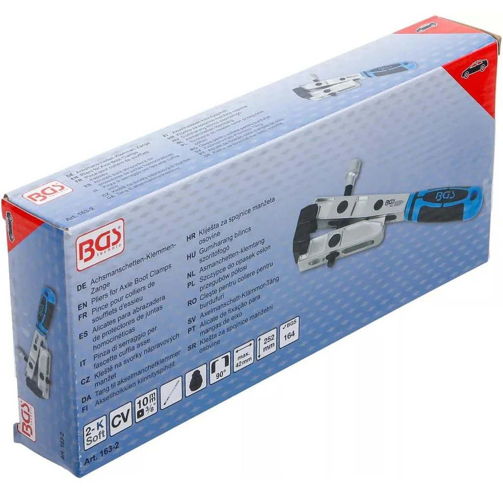 Pince pour Montage de Soufflet d'Essieu - Solution Serrage Rapide D-Work - 3