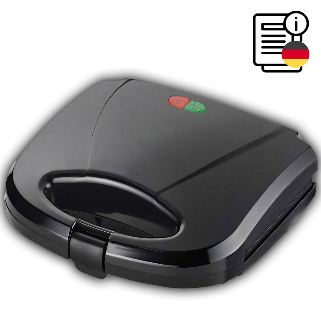 Sandwichmaker 750W, Sandwichtoaster für 2 Toasts, Produktbild 5