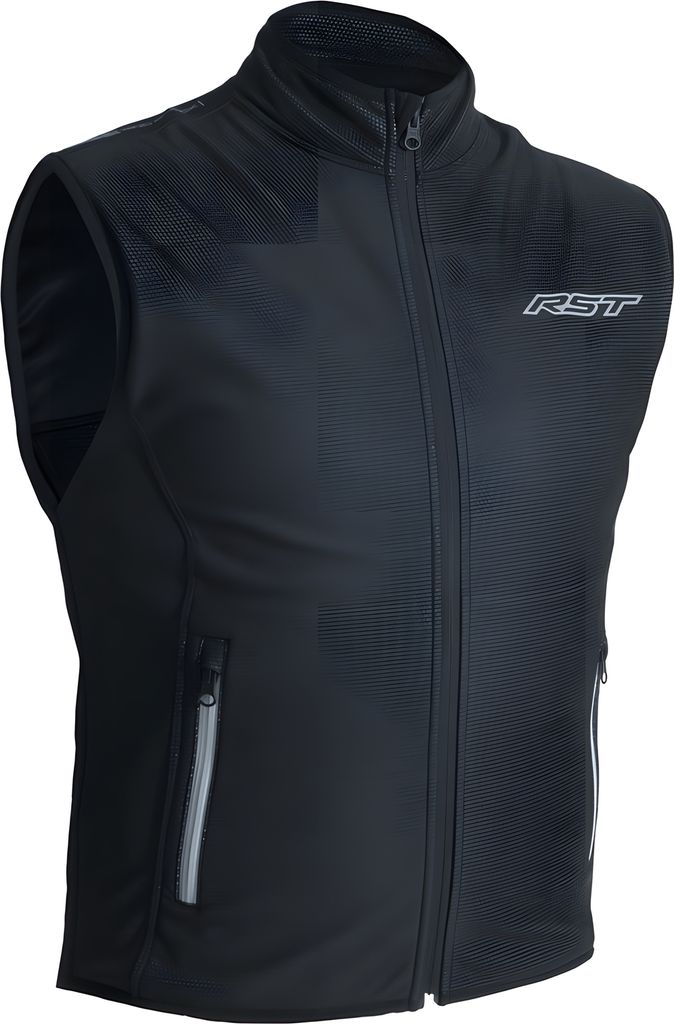 RST Wärmende Windschutzweste Schwarz