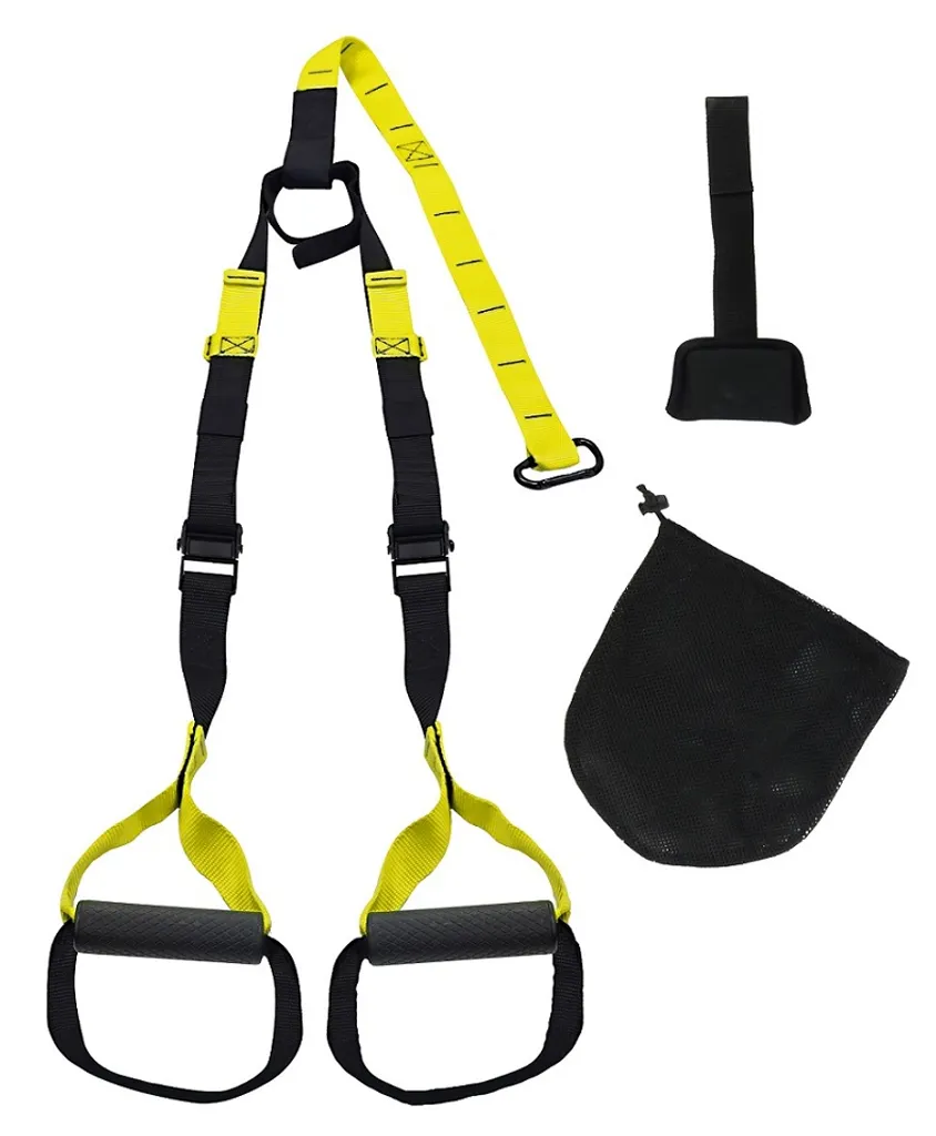 Lifefit Bodytrainer Home III Jaune avec sangles réglables et ancrage
