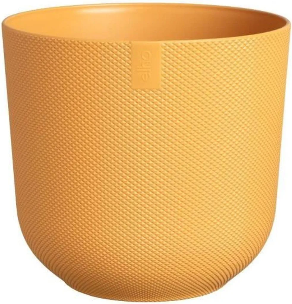 Décorer son Salon avec le Pot Elho Jazz 35cm Ambre Jaune Rayonnant