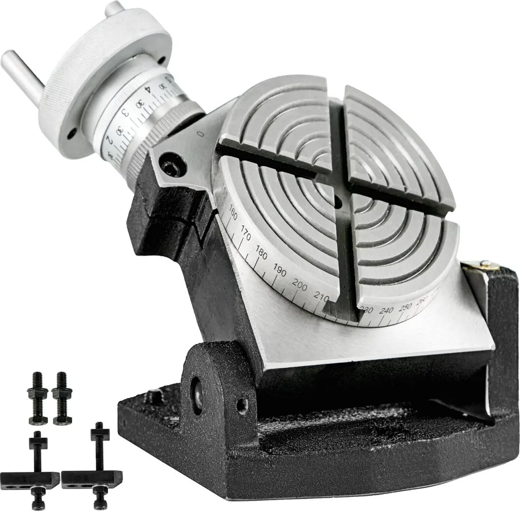 Table circulaire 100mm diviseur horizontal et vertical pour fraisage