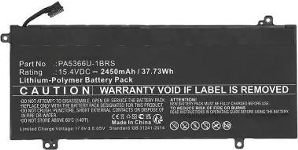 Batterie CoreParts MBXTO-BA0073 Li-Ion avec cellules haute densité