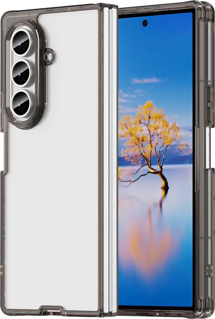 Custodia Samsung Z Fold 7 Phonesta HybridAir - Nero Shockproof