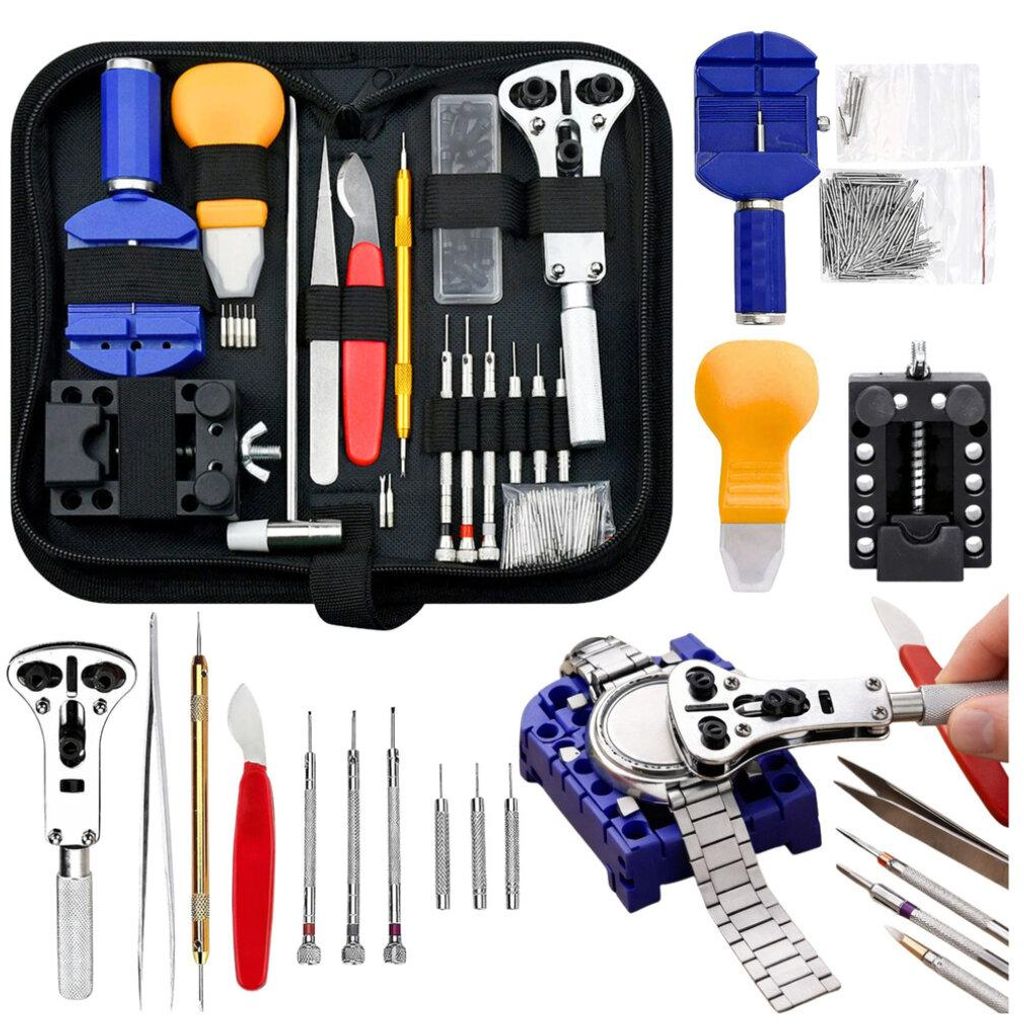Set per riparazione orologi, valigetta portautensili Immagine del prodotto 