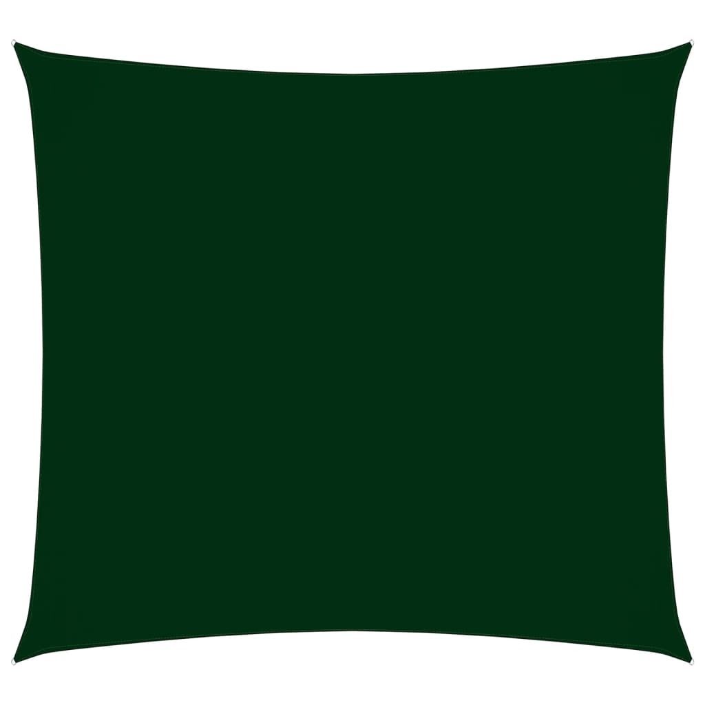 Sonnensegel Oxford-Gewebe Quadratisch 3,6x3,6 m Dunkelgrün Produktbild 
