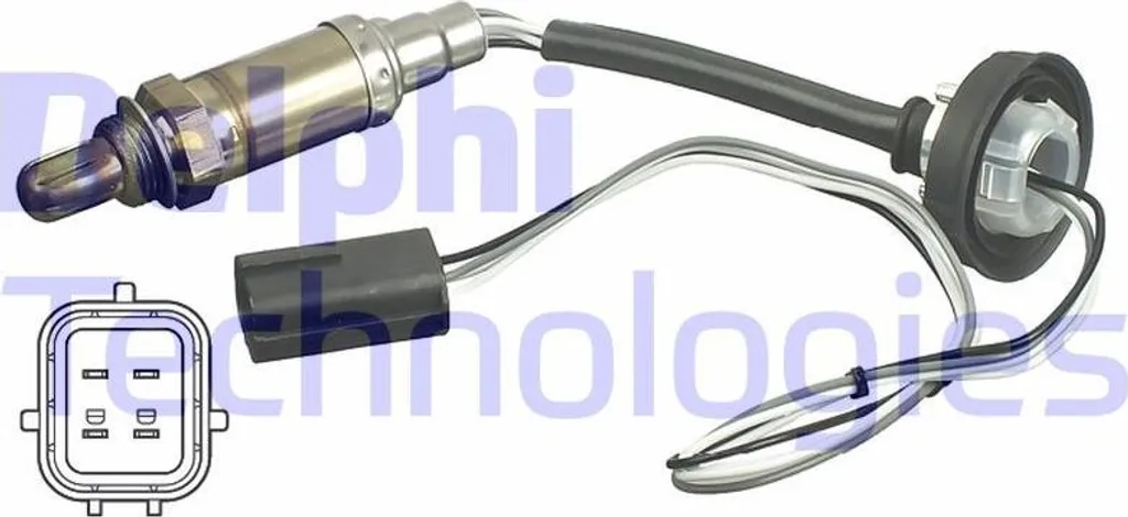 Sonde Lambda Delphi Haute Précision OE 96291086 pour Moteur Matiz 0.8