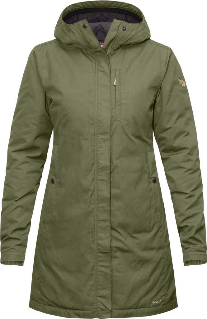 Fjällräven Damen Kiruna Padded Parka Green XXL