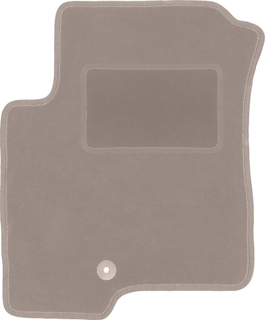 Tappetino Guida Dodge Caliber 2006-2011 Velluto Beige su Misura